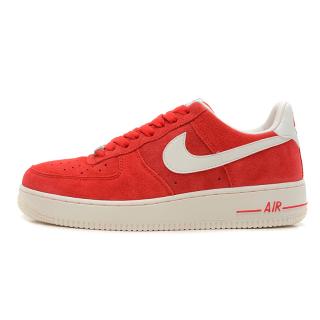 Chaussure Nike Air Force One Basse Rouge Pas Cher Pour Homme